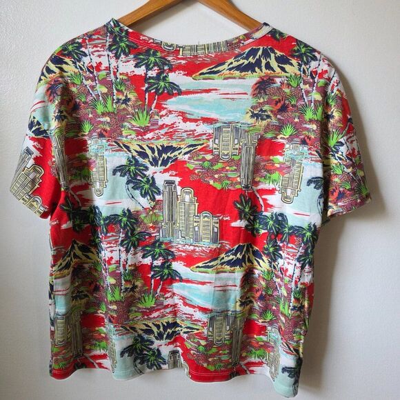 EUC LIKE NEW ZARA PRINTED CREW NECK TEE SIZE SMALL - Picture 2 of 16